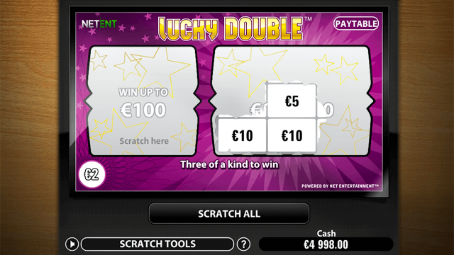 Игровой интерфейс Lucky Double 2