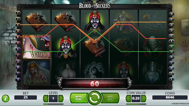 Игровой интерфейс Blood Suckers 4