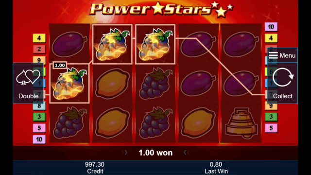 Бонусная игра Power Stars 10