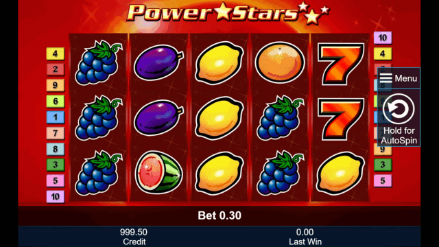 Бонусная игра Power Stars 2