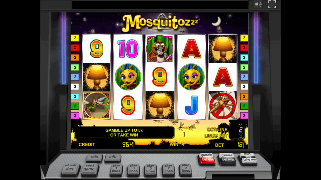 Игровой интерфейс Mosquitozzz 2