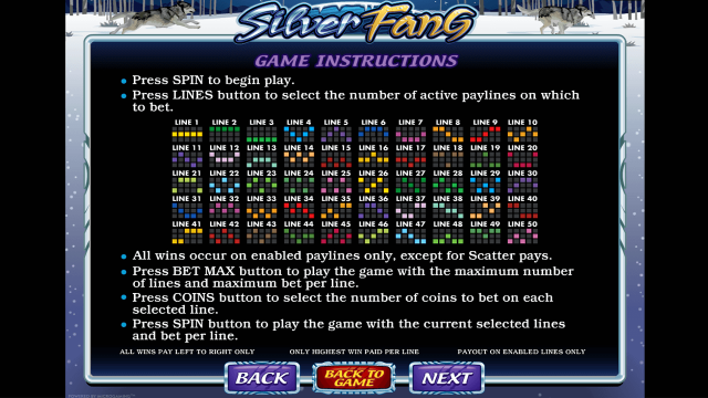 Игровой интерфейс Silver Fang 5