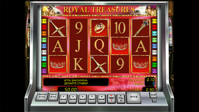 Игровой интерфейс Royal Treasures 6