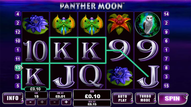 Бонусная игра Panther Moon 10